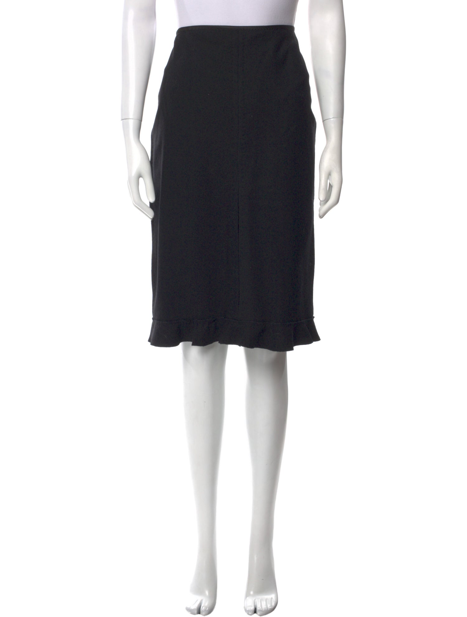 Louis Vuitton Vintage Knee-Length Skirt