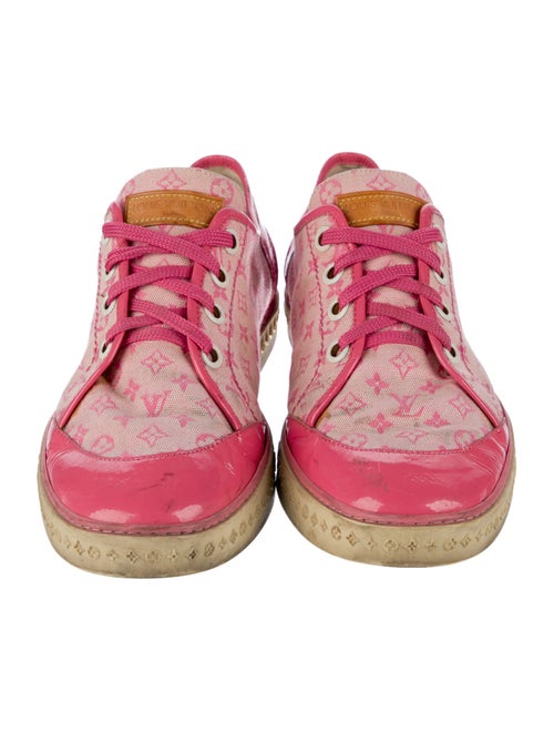 Louis Vuitton Canvas Printed Sneakers