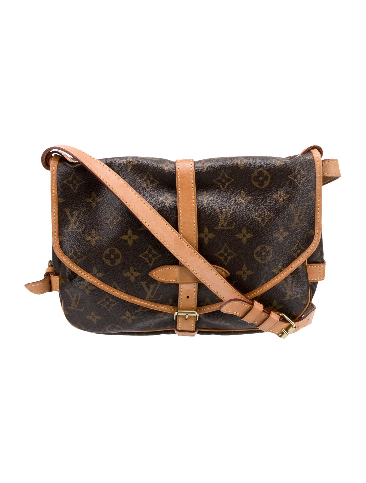 Louis Vuitton LV Monogram Saumur 30