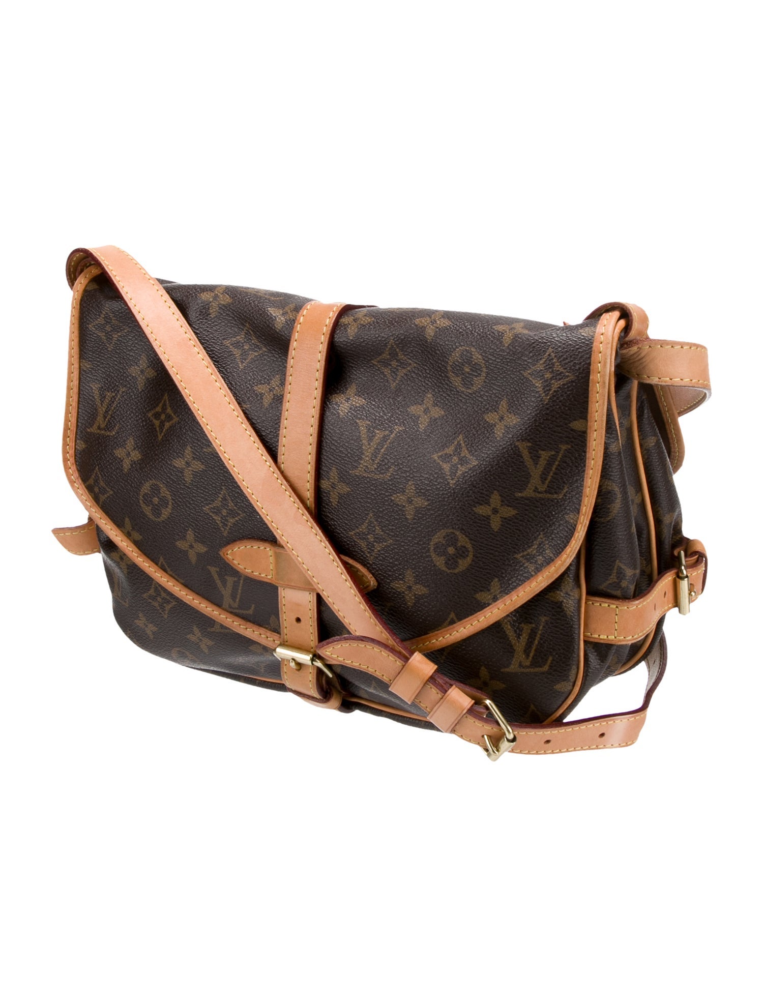Louis Vuitton LV Monogram Saumur 30