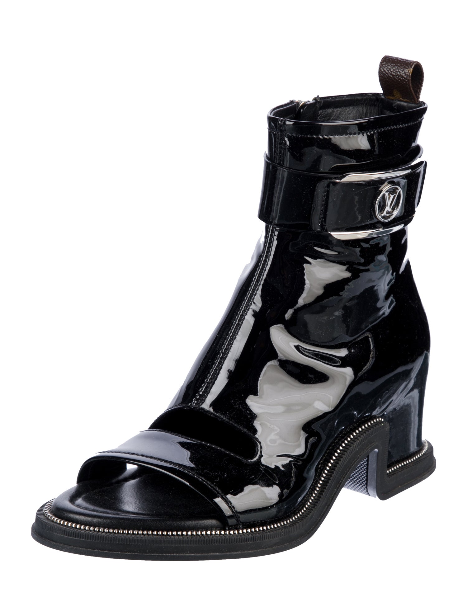 Louis Vuitton Patent Leather Boots