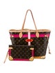 Louis Vuitton LV Monogram Neverfull w/Pouch MM