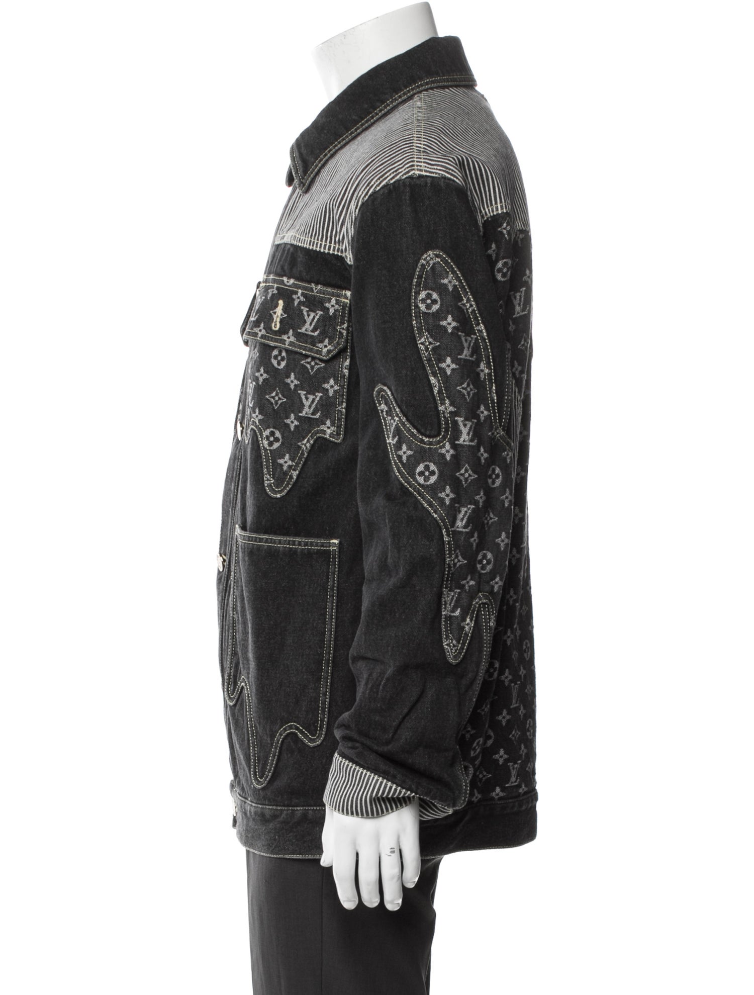 Louis Vuitton 2022 x Nigo Denim Jacket