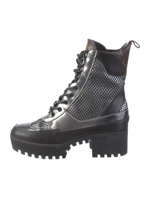 Louis Vuitton LV Monogram Combat Boots