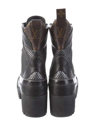 Louis Vuitton LV Monogram Combat Boots