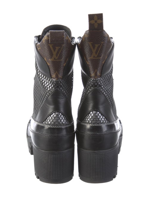 Louis Vuitton LV Monogram Combat Boots