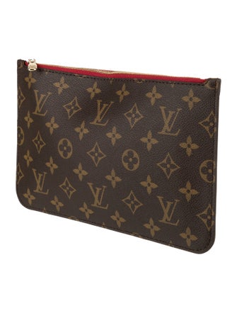 Louis Vuitton LV Monogram Neverfull Pouch