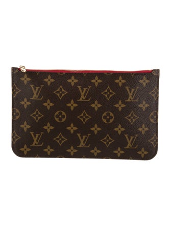 Louis Vuitton LV Monogram Neverfull Pouch