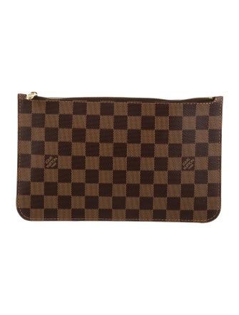 Louis Vuitton Damier Ebene Neverfull Pouch