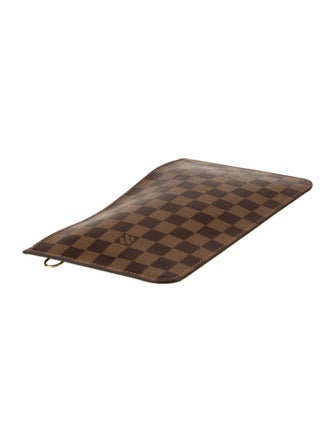 Louis Vuitton Damier Ebene Neverfull Pouch
