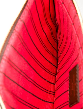 Louis Vuitton Damier Ebene Neverfull Pouch