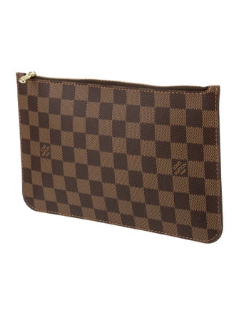 Louis Vuitton Damier Ebene Neverfull Pouch