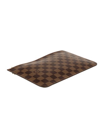 Louis Vuitton Damier Ebene Neverfull Pouch