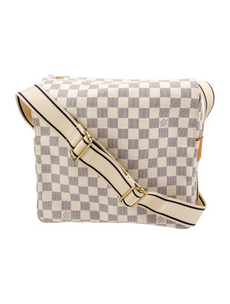 Louis Vuitton Coated Canvas Messenger Bag Vintage