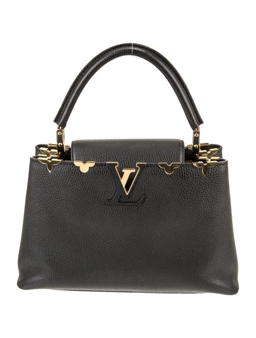 Louis Vuitton Taurillon Leather Flower Crown Capucines MM