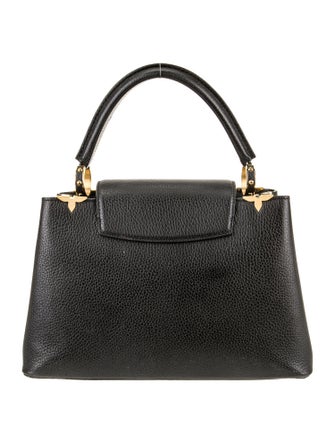 Louis Vuitton Taurillon Leather Flower Crown Capucines MM