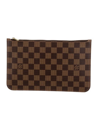 Louis Vuitton Damier Ebene Neverfull Pouch