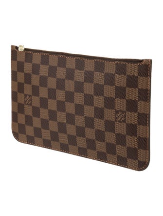 Louis Vuitton Damier Ebene Neverfull Pouch