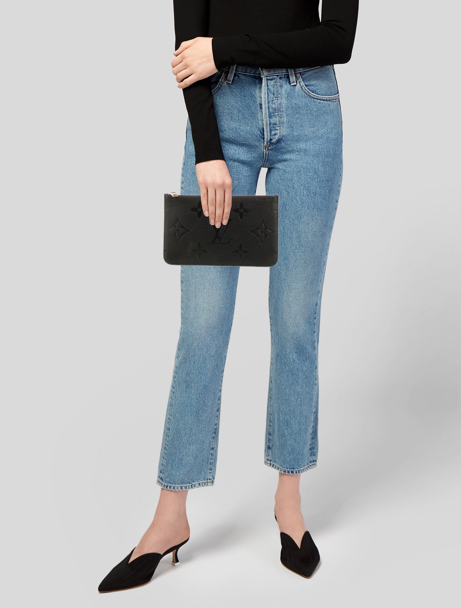 Louis Vuitton LV Monogram Neverfull Pouch