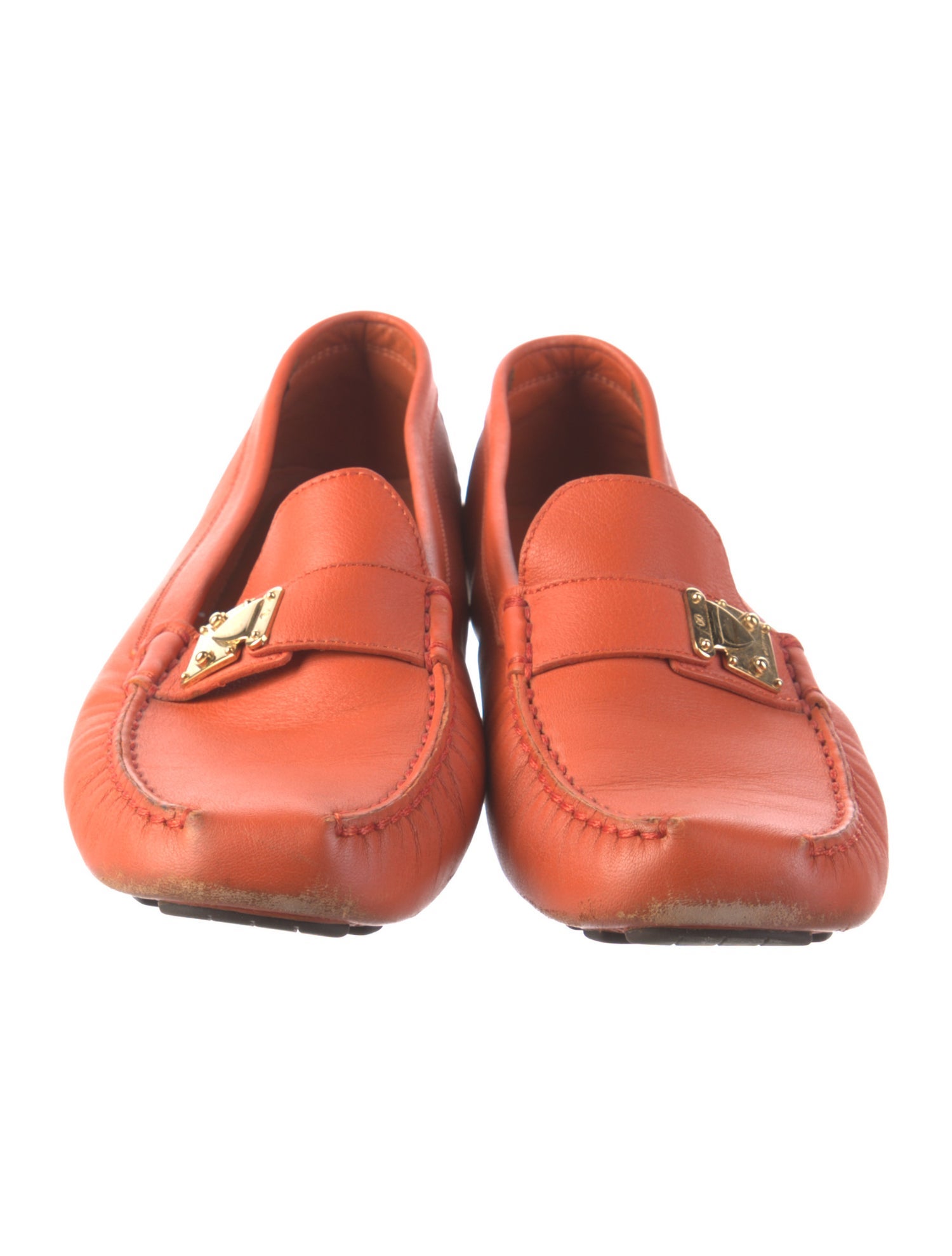 Louis Vuitton Leather Loafers