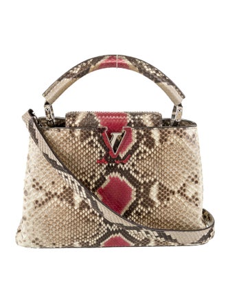 Louis Vuitton Python Capucines BB