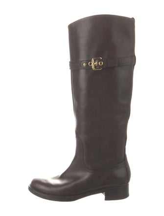 Louis Vuitton LV Monogram Leather Riding Boots
