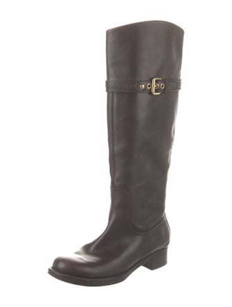 Louis Vuitton LV Monogram Leather Riding Boots