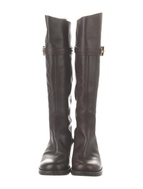 Louis Vuitton LV Monogram Leather Riding Boots