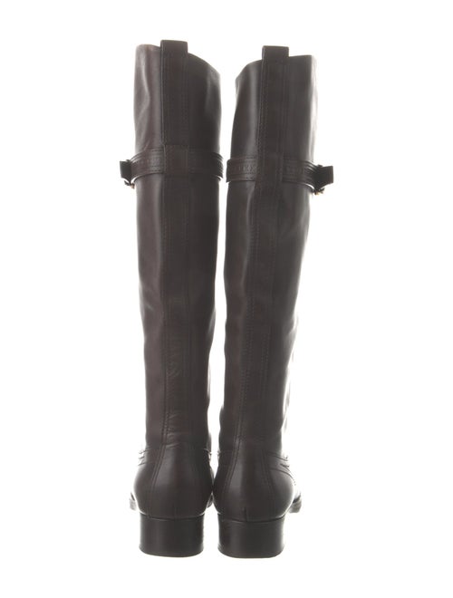 Louis Vuitton LV Monogram Leather Riding Boots