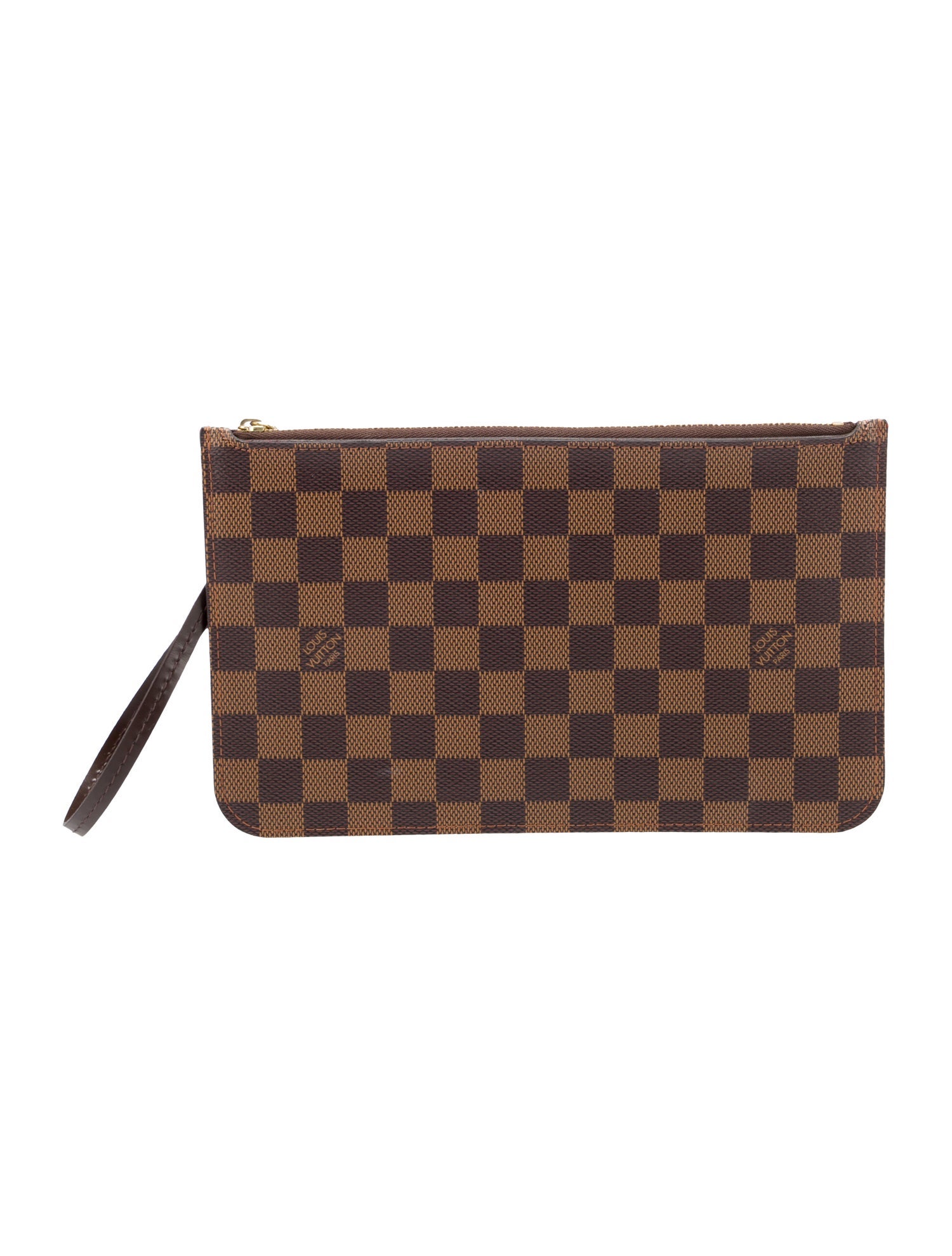 Louis Vuitton Damier Ebene Neverfull Pouch