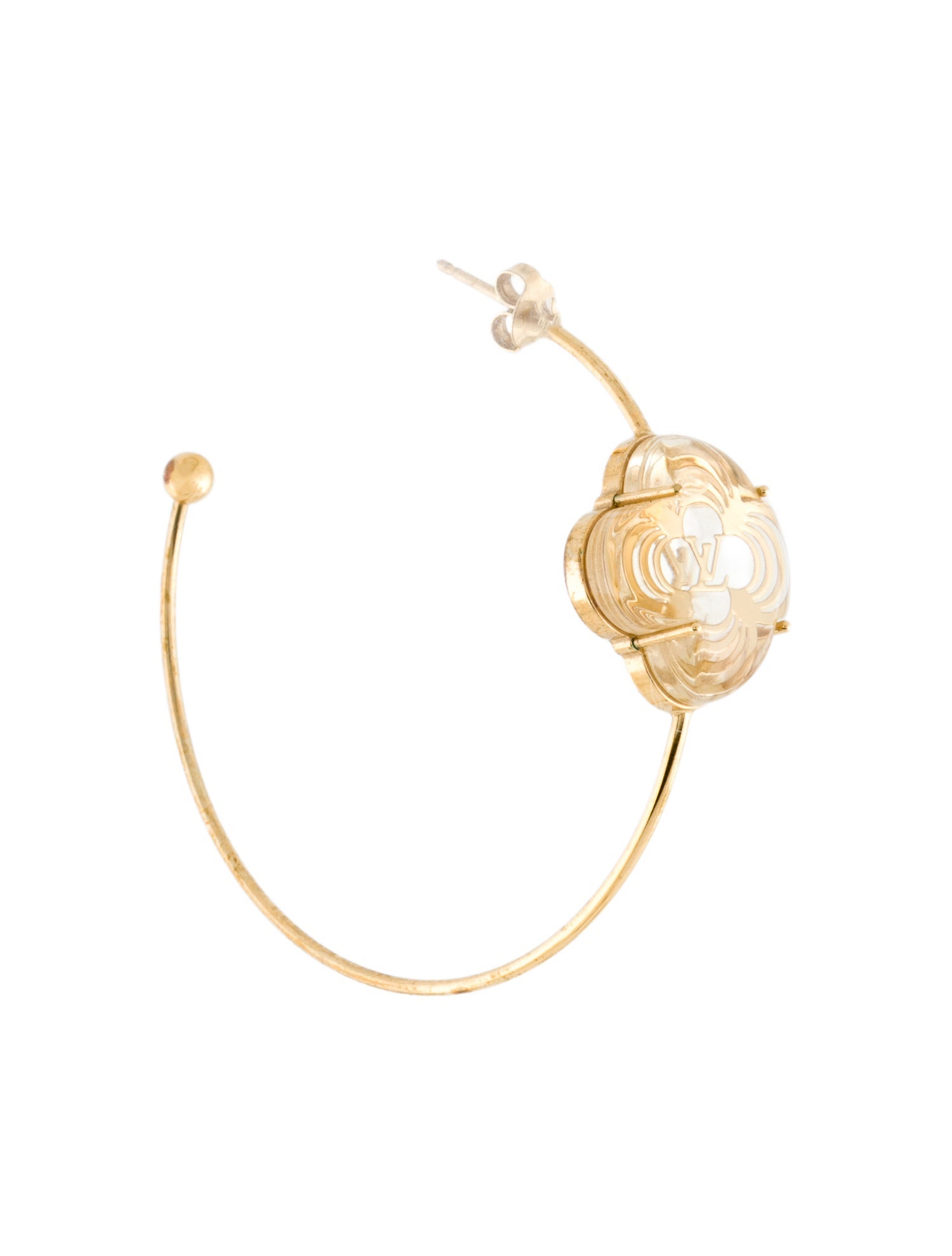 Louis Vuitton Resin A La Folie Single Earring