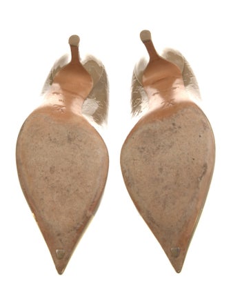 Louis Vuitton Monogram Pattern Patent Leather Pumps