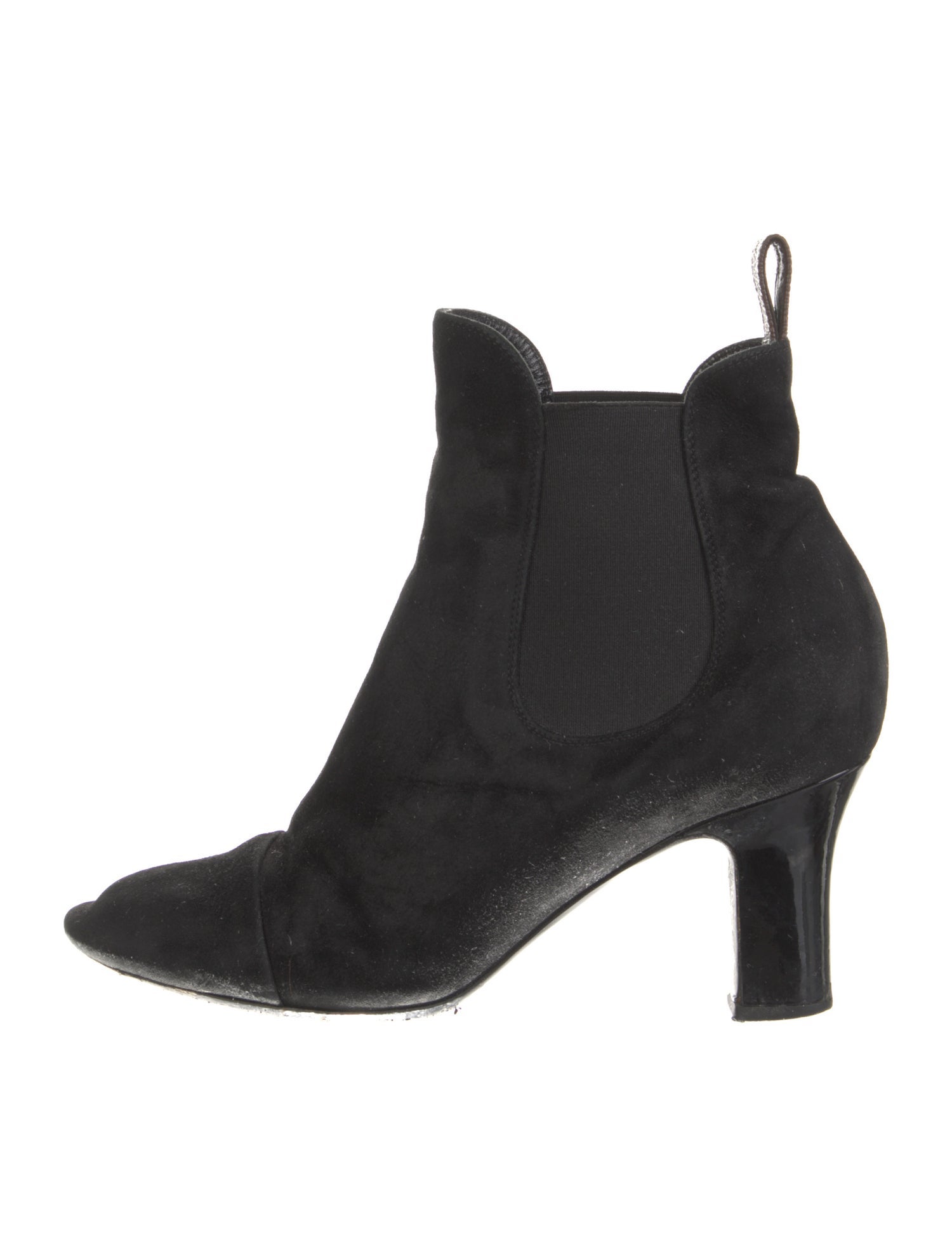 Louis Vuitton LV Monogram Suede Chelsea Boots