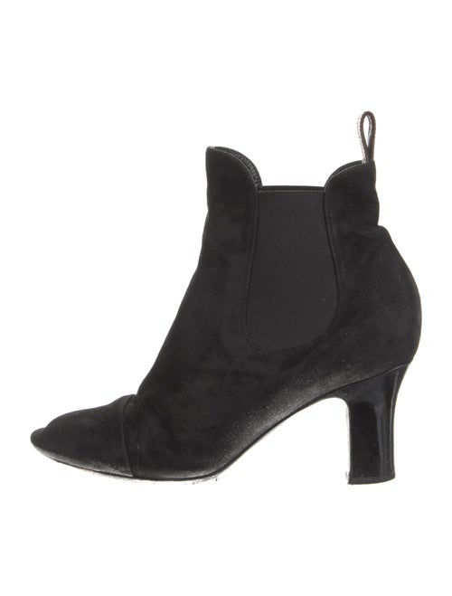 Louis Vuitton LV Monogram Suede Chelsea Boots