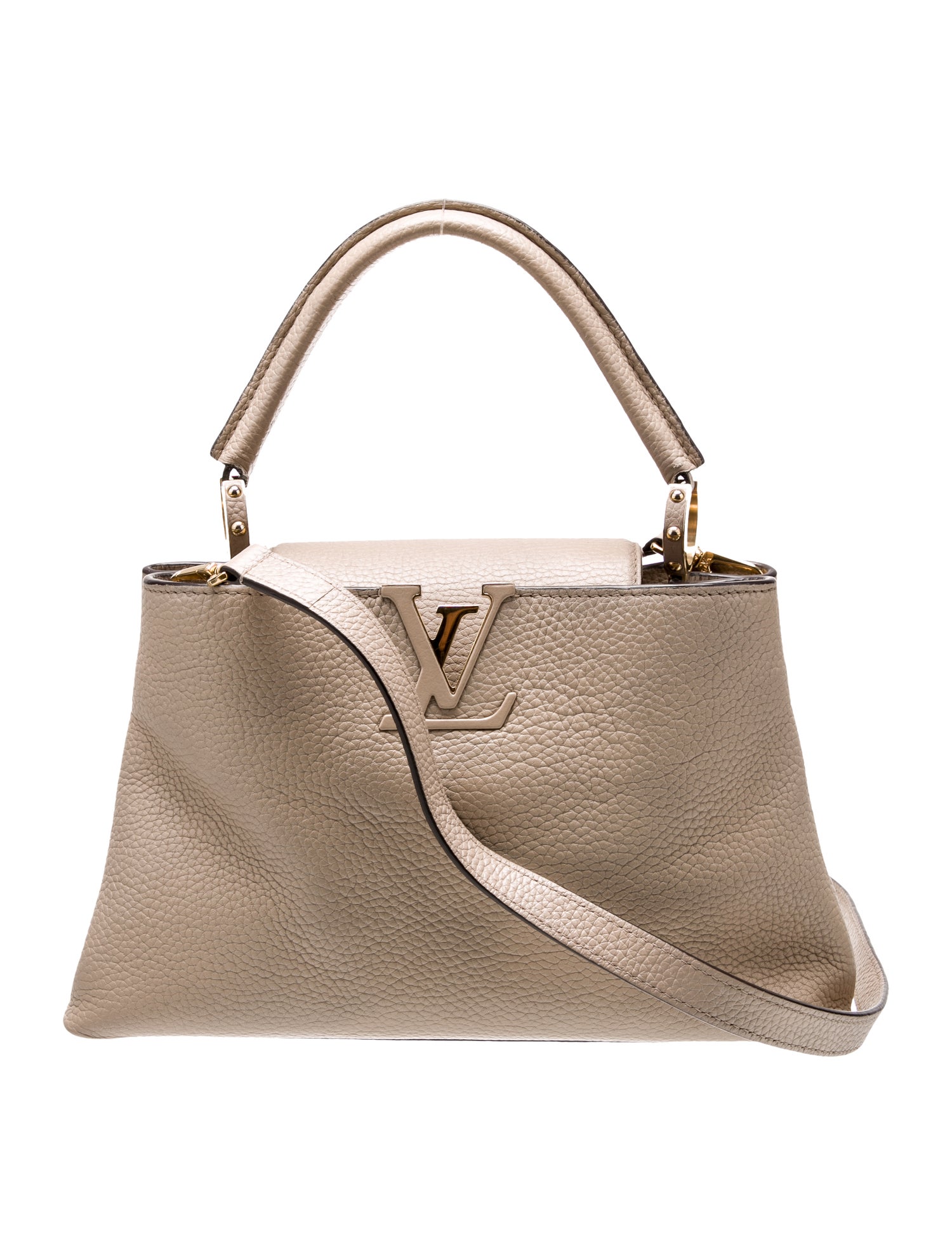 Louis Vuitton Taurillon Leather Capucines MM