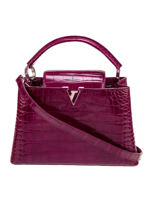 Louis Vuitton Alligator Capucines MM