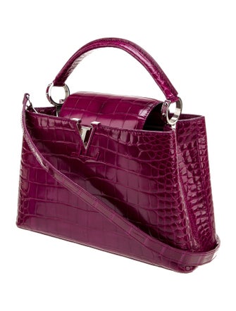 Louis Vuitton Alligator Capucines MM
