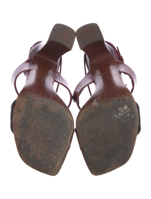 Louis Vuitton Leather T-Strap Sandals