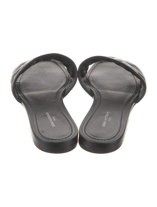 Louis Vuitton LV Monogram Leather Slides