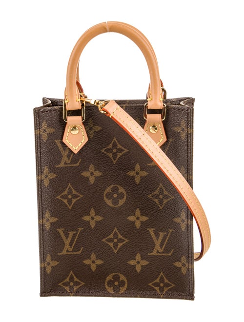 Louis Vuitton LV Monogram Sac Plat Petit