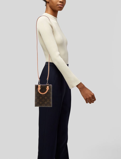 Louis Vuitton LV Monogram Sac Plat Petit