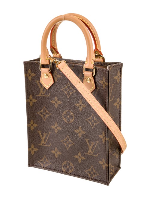 Louis Vuitton LV Monogram Sac Plat Petit