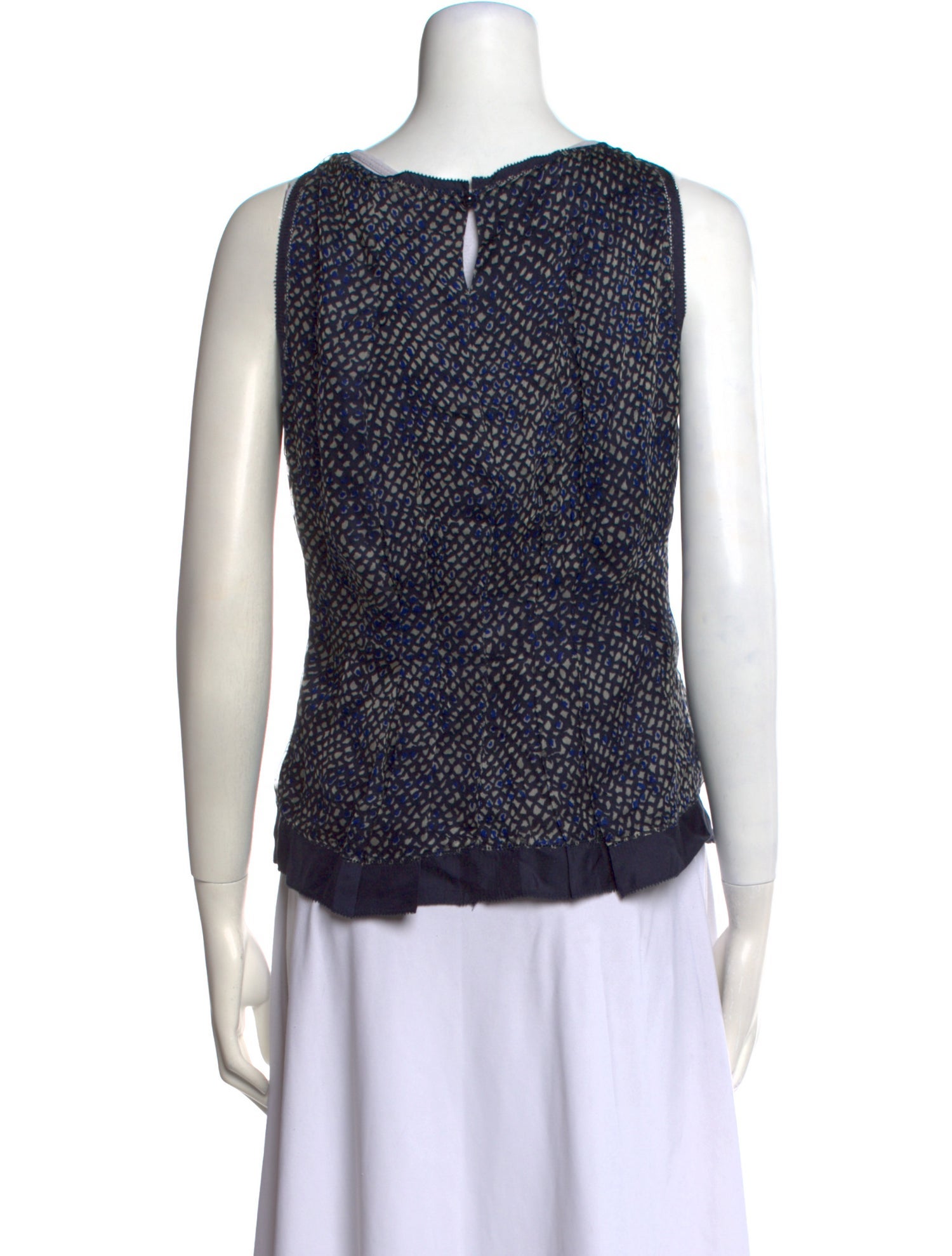 Louis Vuitton Silk Printed Top