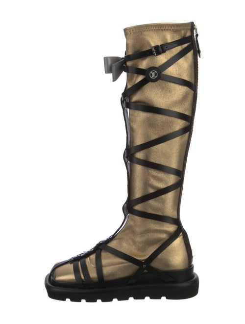 Louis Vuitton LV Monogram Leather Boots