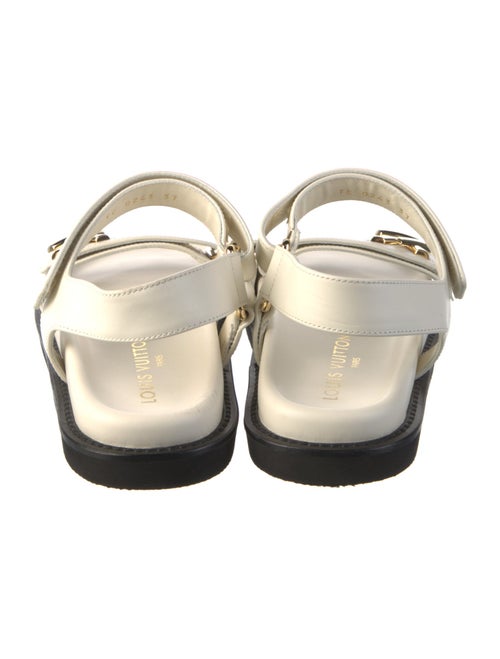 Louis Vuitton Leather Slides