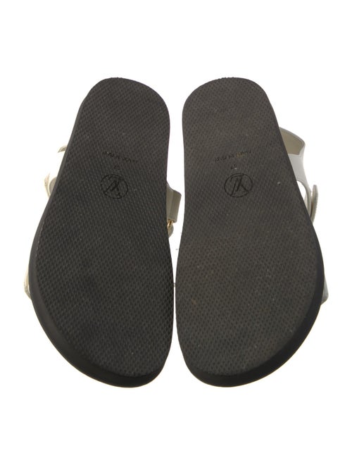Louis Vuitton Leather Slides
