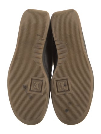 Louis Vuitton Monogram Mini Lin Pattern Leather Sneakers