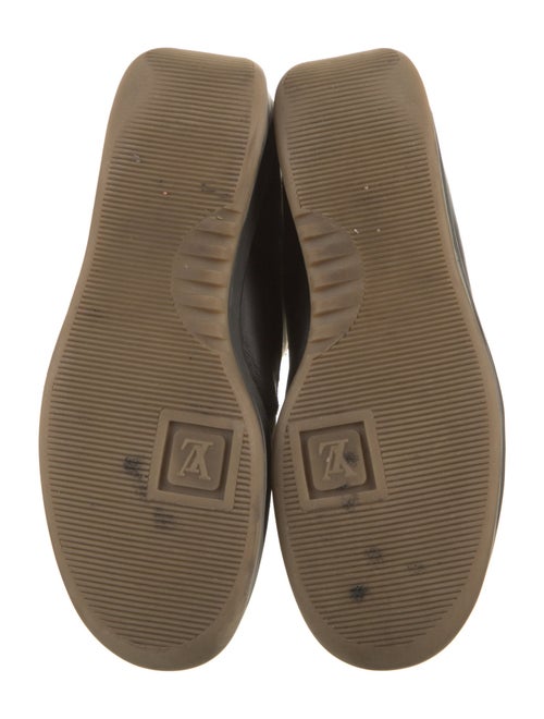 Louis Vuitton Monogram Mini Lin Pattern Leather Sneakers