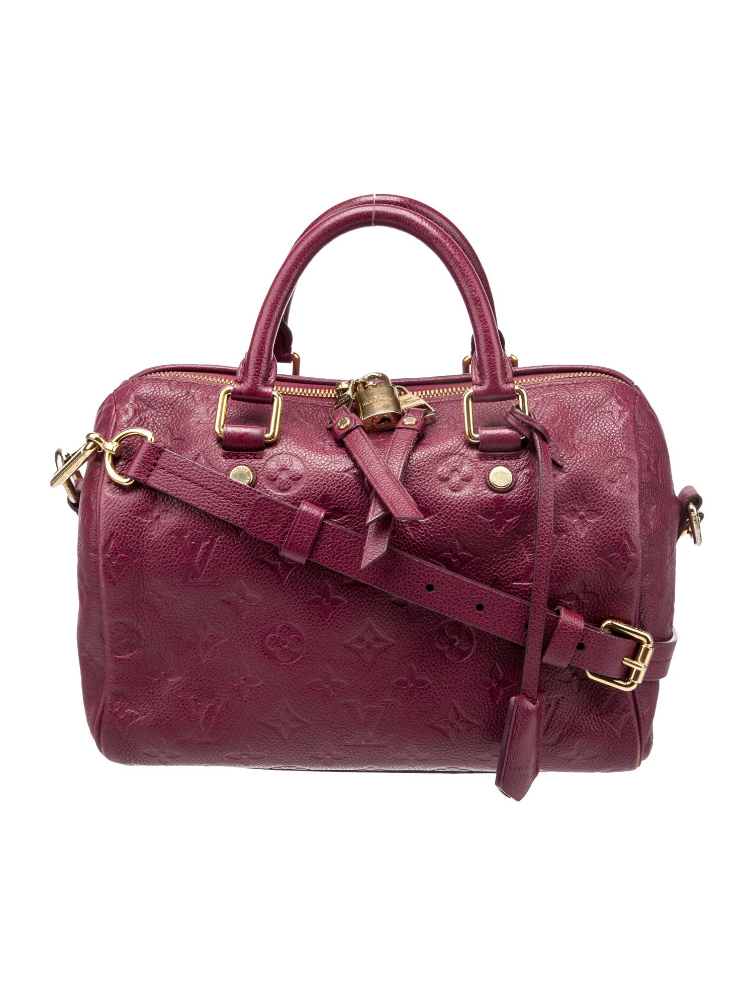 Louis Vuitton LV Monogram Speedy Bandouliere