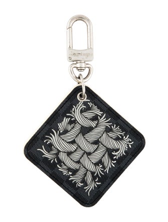 Louis Vuitton x Christopher Nemeth 2015 Damier Graphite Illustre Rope Keychain